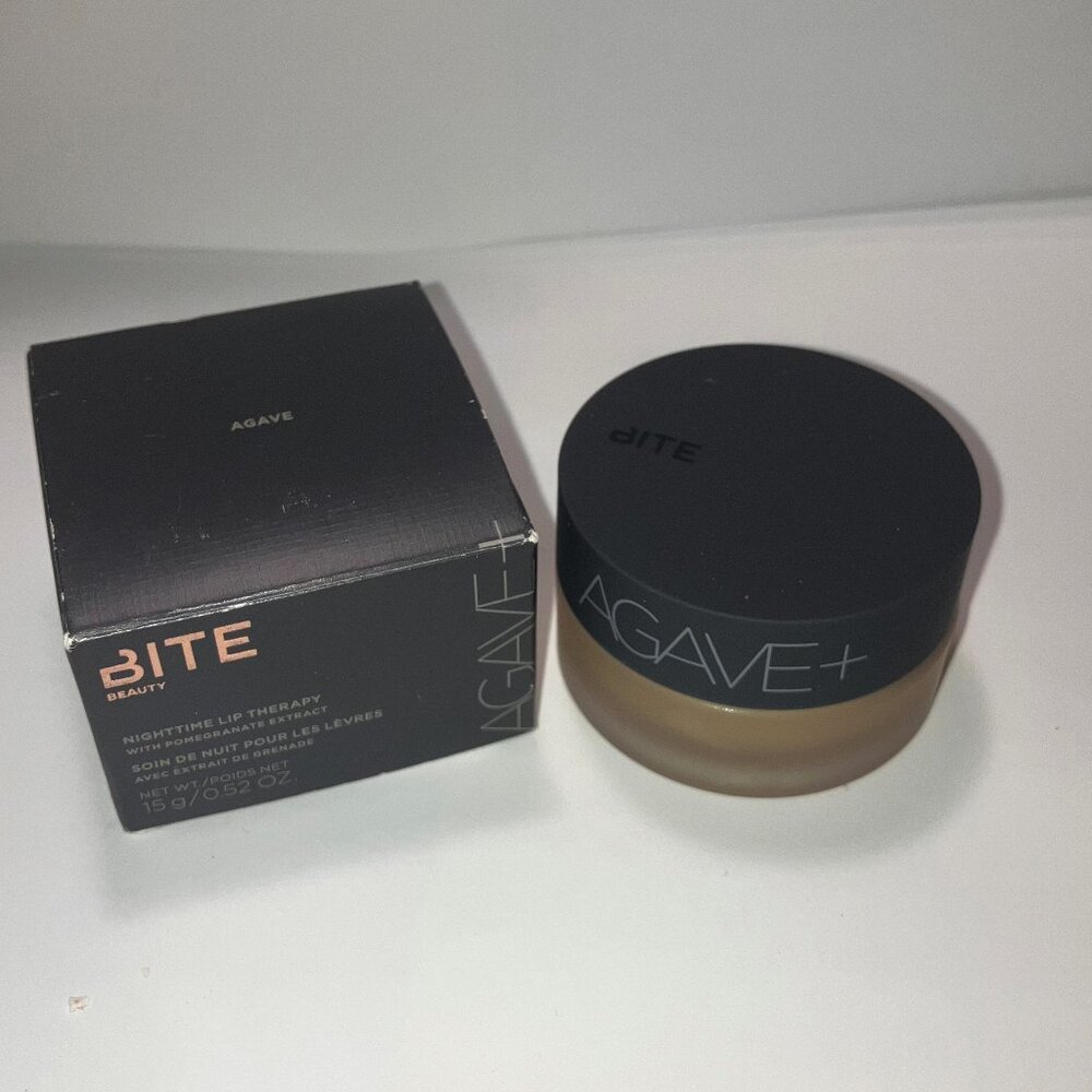 BITE Beauty Agave Nighttime Lip Therapy NIB .5oz